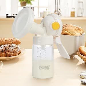 COMI Wide Neck Glass Breastmilk Collection n Storage Bottle, 6oz - Image 7