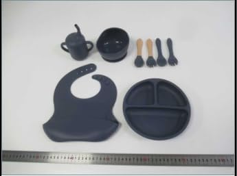 Baby Silicone Feeding Set, Baby Weaning Set, Baby Essentials, Includes Baby - Image 2