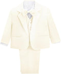 Dressy Daisy Baby Toddler Boy 5 Pcs Set Formal Tuxedo Suits No Tail Wedding by DressyDaisy