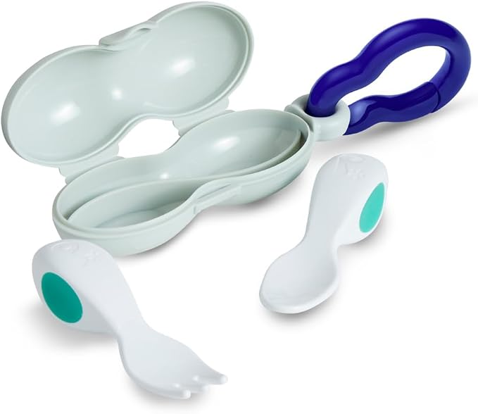 Doddl Baby Spoon and Fork, Cutlery Set by doddl