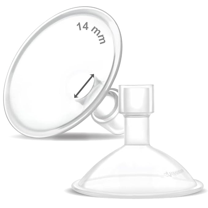 Maymom MyFit Crater Series 14mm Two-Piece Design Small Breastshield Compatible by Maymom