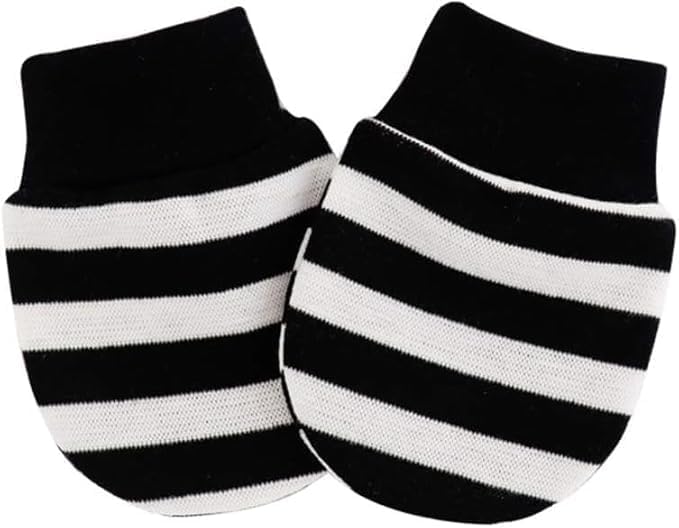 1 Pair Baby Anti-Scratch Cotton Mittens, Baby Anti Scratching Soft Cotton - Image 6