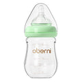 Glass Baby Bottles, Anti Colic Breastfeeding Bottle by oberni