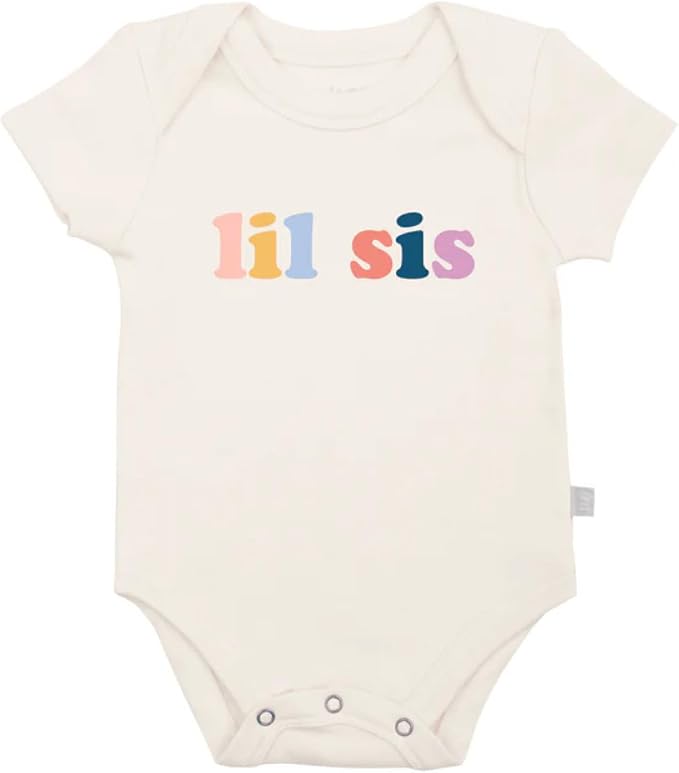 Finn + Emma Organic Cotton Graphic Baby Onesie by FinnEmma