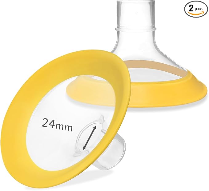 24 mm Oval Flanges Shields Compatible by PUMPMOM