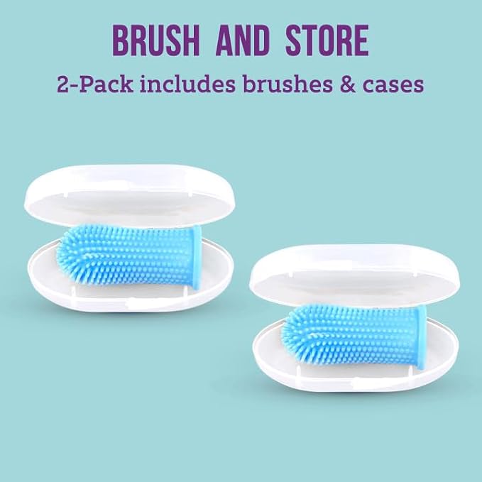 Baby Toothbrush, 360 Degree Bristle Silicone Baby Toothbrush 6 to 12 Months - Image 5
