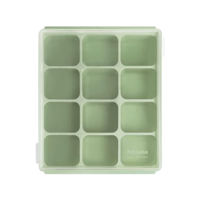 Silicone Freezer Tray, Baby Food Storage Cubes - Image 2