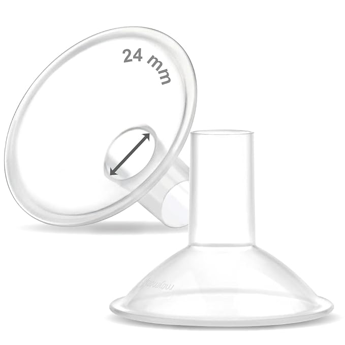 Maymom MyFit, Crater Series, 24 mm 2xTwo-Piece Breastshield Compatible by Maymom
