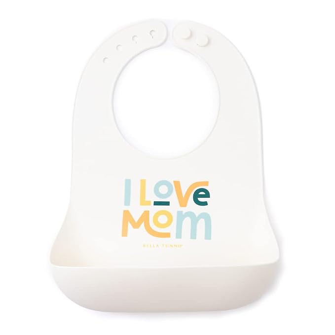 Bella Tunno Baby Bib for Eating, Waterproof Silicone Bib by BellaTunno