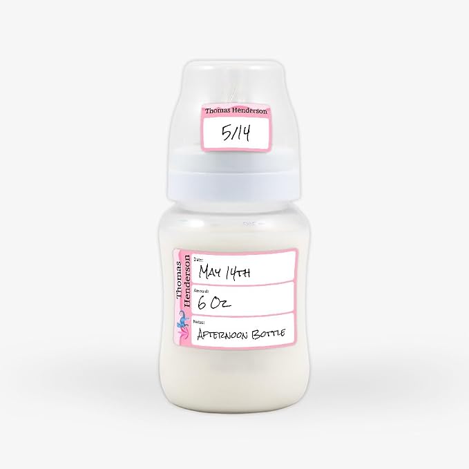 Name Bubbles - Reusable Baby Bottle Labels - Image 2