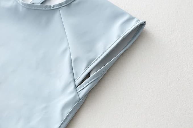 GZMM Waterproof Baby Bibs, Infant Toddler Extra Cover Feeding Bib - Image 4