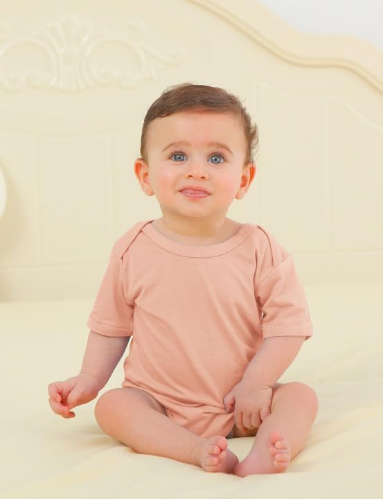 Jimonda Baby Bodysuits Rayon from Bamboo Short Sleeve Baby Boys Girls Rompers - Image 8