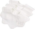 Bamery Baby Bandana Bibs White Cotton Drool Bibs by Bamery