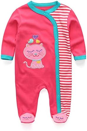 Kiddiezoom Baby and Toddler Boys'Snug Fit Footed One-Piece Romper Jumpsuit - Image 2