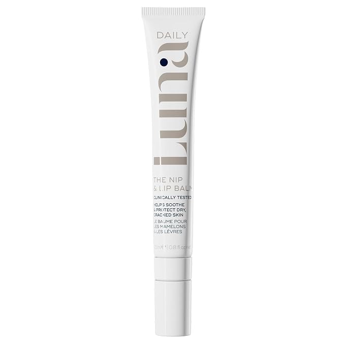 Luna Daily Nursing Balm for Cracked Nipples & Dry Lips, Fragrance-Free & Vegan by LunaDaily