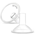 Maymom MyFit Crater Series 22 mm 2xTwo-Piece Small Breastshield Compatible by Maymom