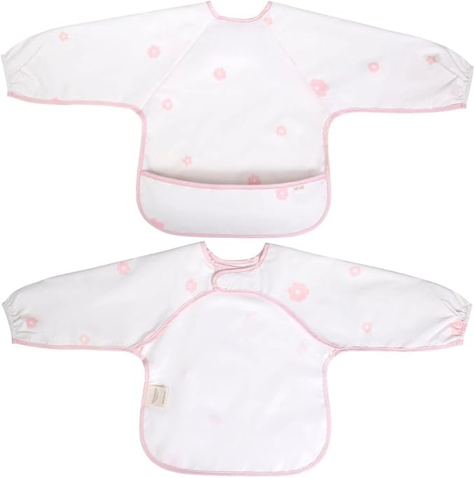 Ali+Oli Smock Bibs for Babies, BPA-Free Oeko-Tex Certified, Waterproof Baby by AliOli