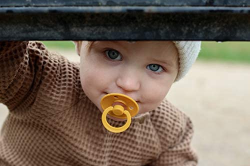BIBS Pacifiers Colour Collection | Natural Rubber Baby Pacifier | Set of 2 - Image 9