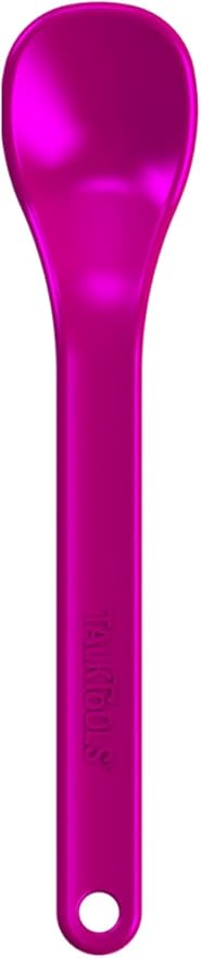 TalkTools Wee Textured Magenta Spoons | Provides oral awareness during feeding - Image 2