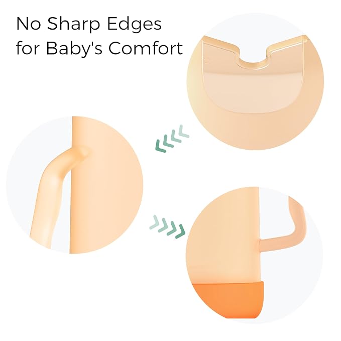 Momcozy Baby Pouch Holder No Squeeze, Baby Food & Juice Box Holder, Easy Grip - Image 7