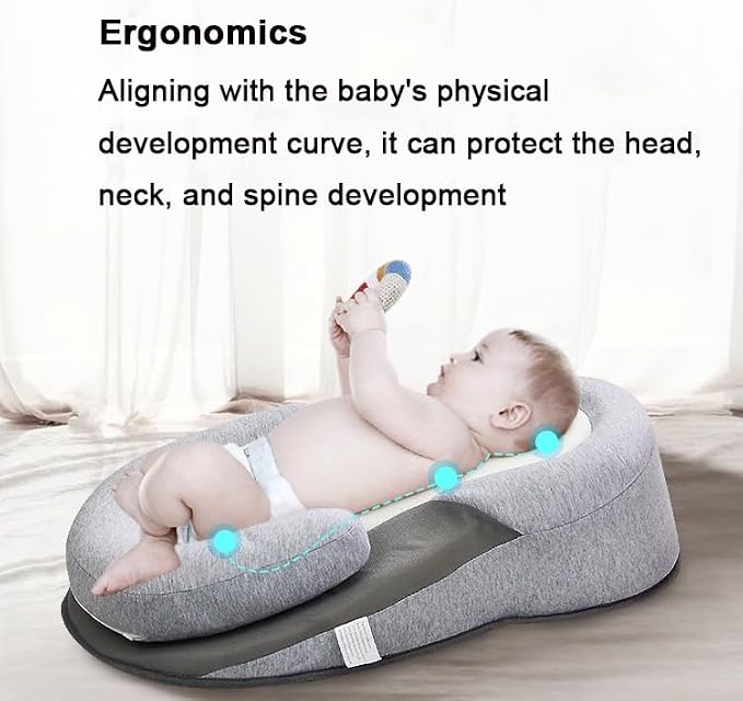 Baby Feeding Support Pillow, Anti Overflow Feeding Pillow, Nursing Pillow - Image 5
