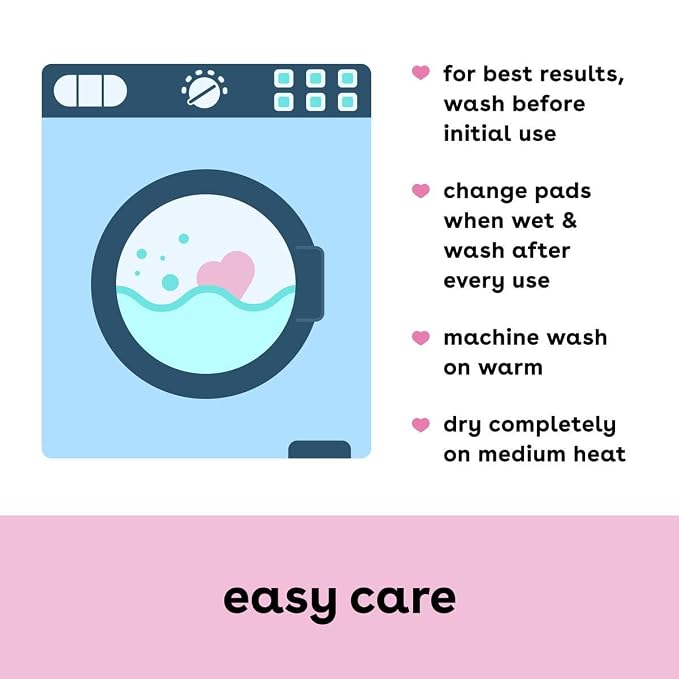 Bamboobies Women’s Nursing Pads, Reusable and Washable - Image 6