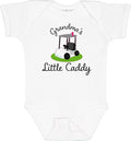 inktastic Grandma's Little Caddy Golf Baby Bodysuit by Inktastic