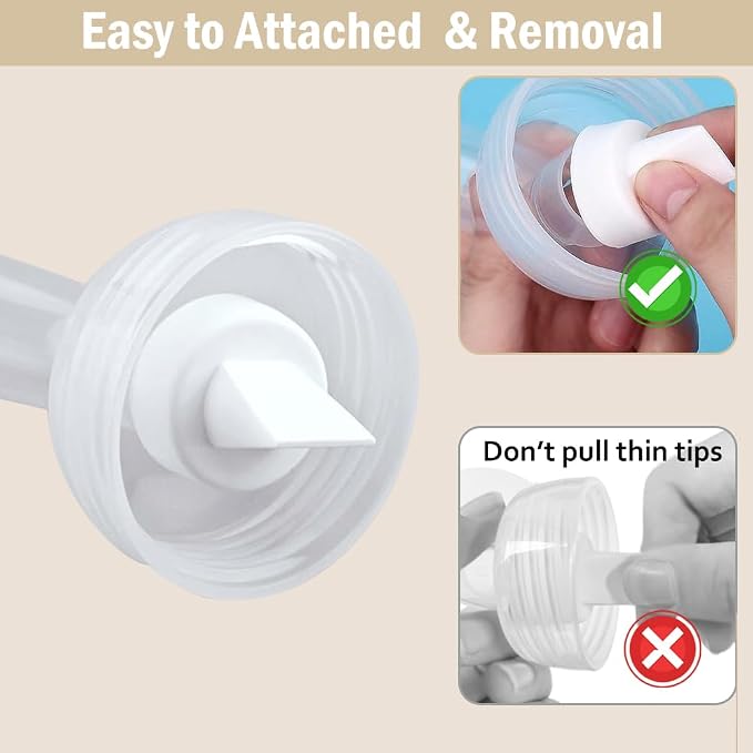 4pack Breast Pump Parts, for Spectra S2 S1 9 Plus Parts, Replace to Spectra - Image 8
