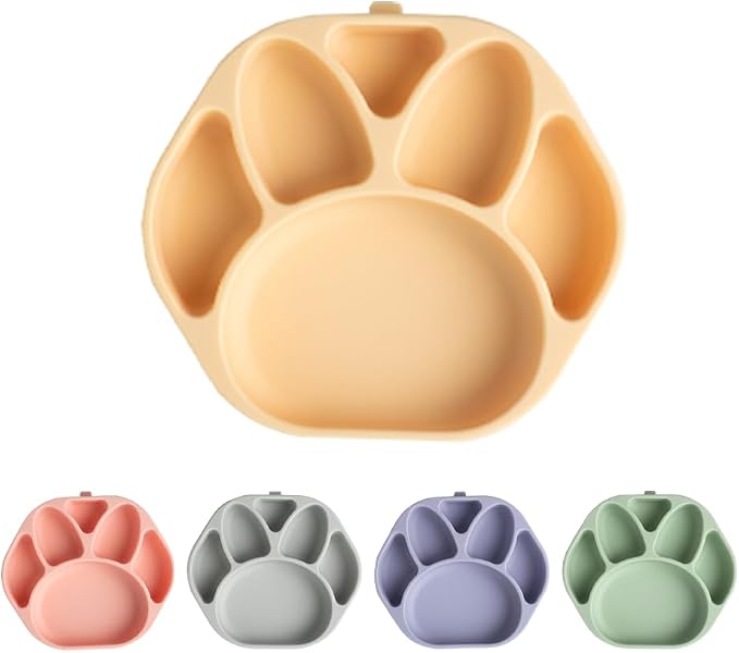 Baby Plates with Suction by Silunity
