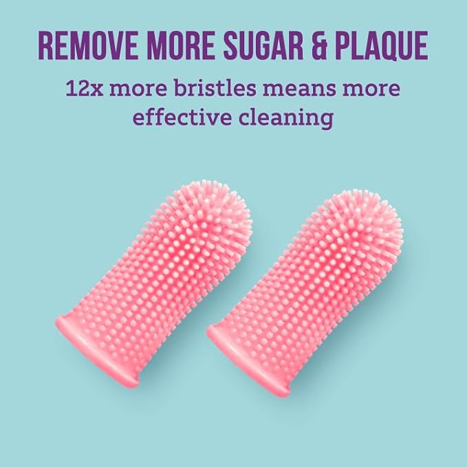 Baby Toothbrush, 360 Degree Bristle Silicone Baby Toothbrush 6 to 12 Months - Image 3
