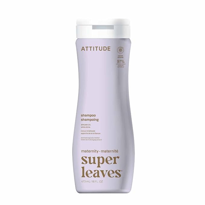 ATTITUDE Pregnancy Shampoo, EWG Verified, Dermatologically Tested, Plant and by ATTITUDE