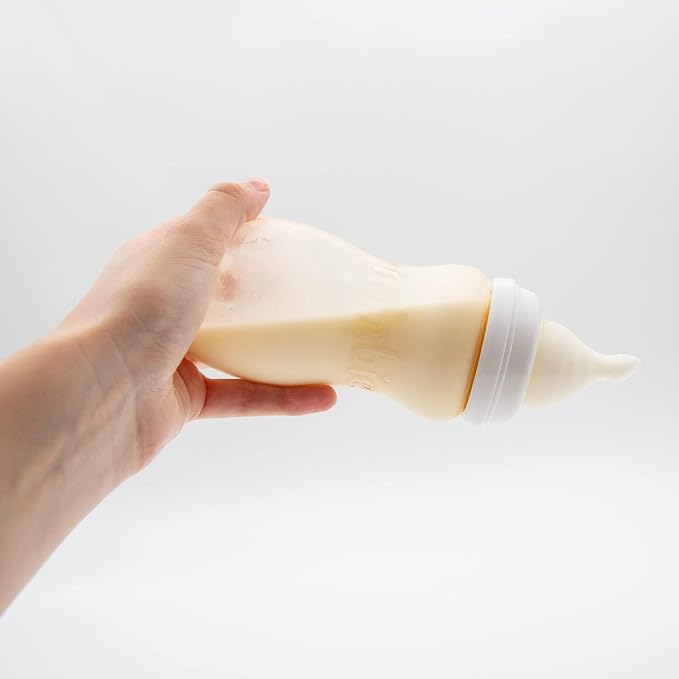 Minbie 9 - Months + Breastfeeding Baby Bottle - Anti Colic & Reflux, PPSU BPA - Image 3