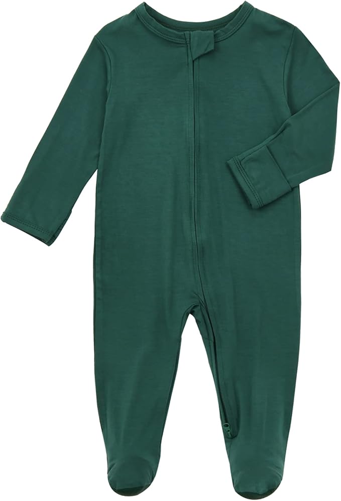 Aablexema Baby Zipper Pajamas Bamboo Rayon - Image 2