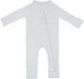 KYTE BABY Unisex Rayon Made From Bamboo Zippered Rompers 0-24 Months by KYTEBABY