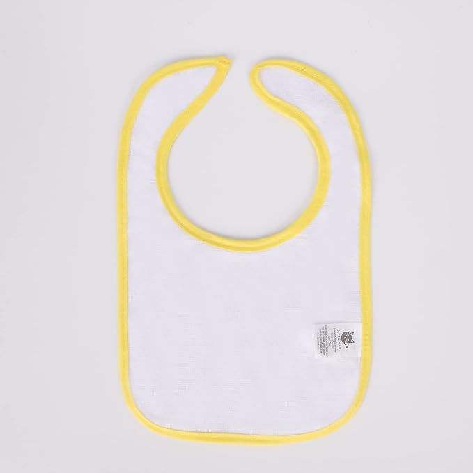 SPINFOX Waterproof Baby Bibs for Girls, Unisex Drool Bib Cotton Solid Knit - Image 4