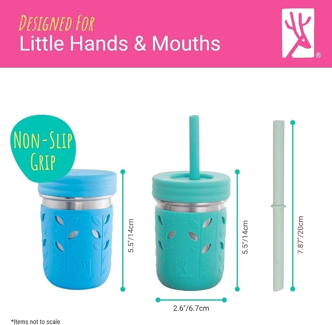 Elk and Friends 14oz Stainless Steel Kids + Toddler Drinking Cups | The - Image 5