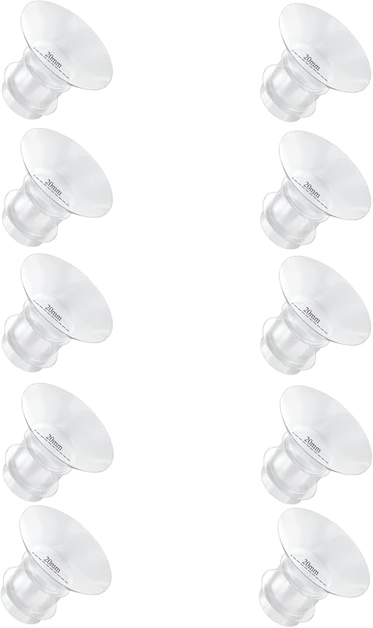 Flange Inserts 20mm for Medela, Spectra 24mm Shields/Flanges, Compatible by Unknown