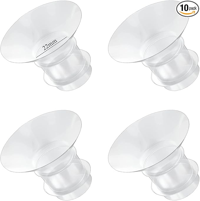 Flange Inserts 22mm for Medela, Spectra 24mm Shields/Flanges, Compatible by Unknown