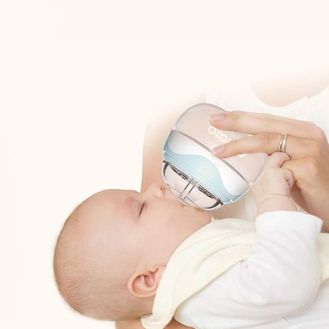 POTATO Glass Baby Bottles for Newborn Babies, Anti Colic Breastfeeding Bottle - Image 7