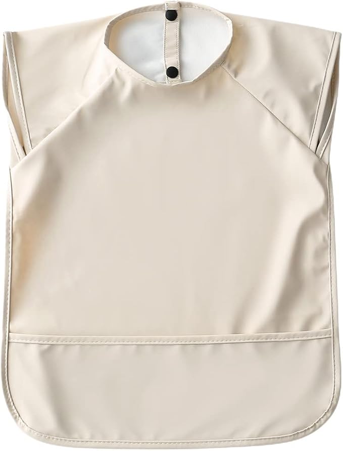 GZMM Waterproof Baby Bibs, Infant Toddler Extra Cover Feeding Bib by GZMM