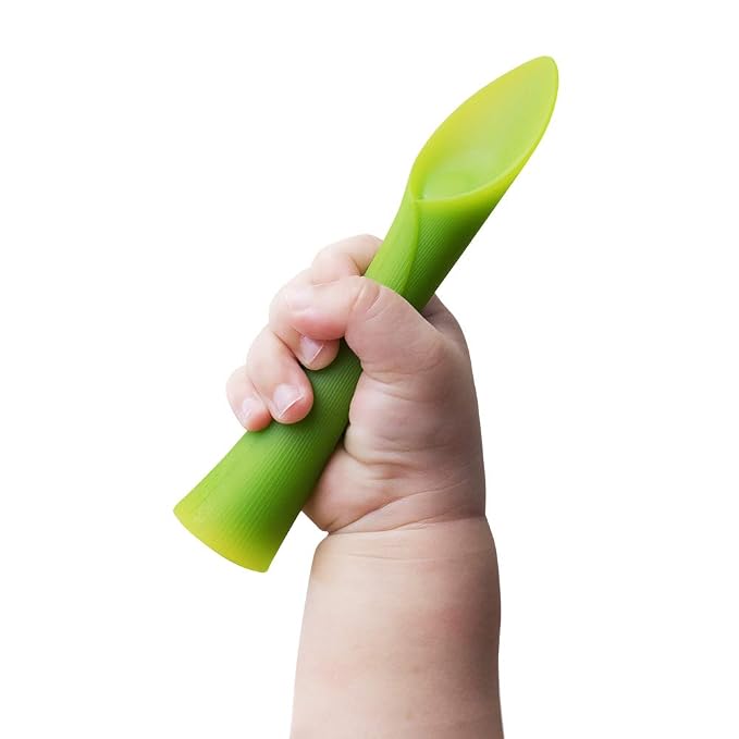 Olababy 2 Piece Baby Led Weaning Advanced Feeding Set, Includes Training Spoon - Image 4