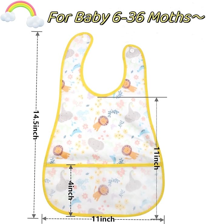 Baby bibs Waterproof Toddler bib - Image 4