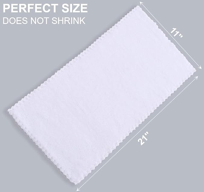 20 Pack Large Burp Cloths for Baby - Image 3