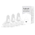 Gulicola Natural Flow Baby Bottle Silicone Nipple Level 1, Slow Flow, 1+ Months by GulicolaBaby