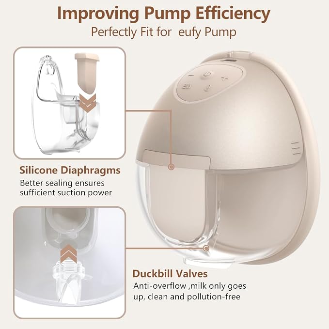 4pcs Breast Pump Parts, Replace - Image 3