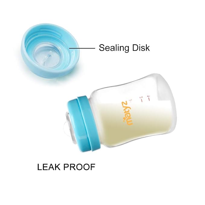 Matyz 4-PACK Wide Mouth Breast Milk Storage Containers - Image 3