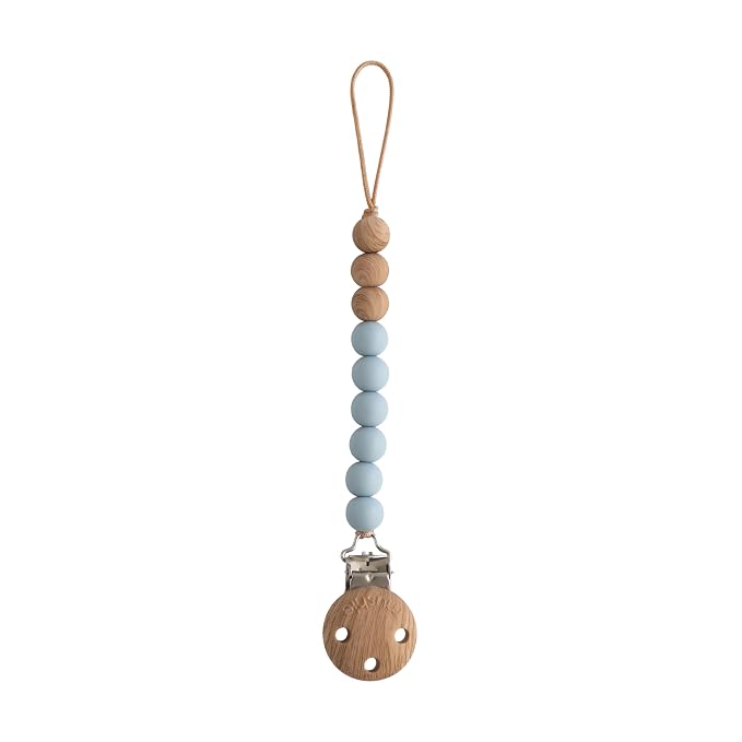 mushie 100% Silicone Baby Pacifier Clip BPA Free | Eva by mushie