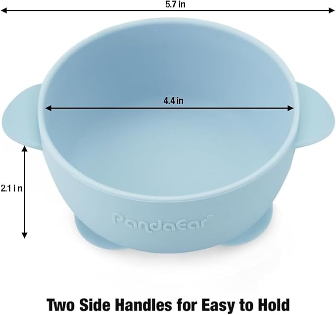 PandaEar 3 Pack Baby Suction Bowls - Image 3