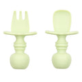 Bumkins Baby Utensils Set, Chewtensils Silicone Spoons by Bumkins
