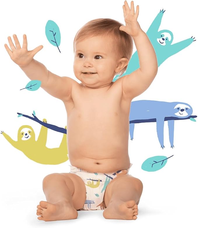 Hello Bello Premium Baby Diapers Size 3, Extra-Absorbent, Hypoallergenic Baby - Image 6